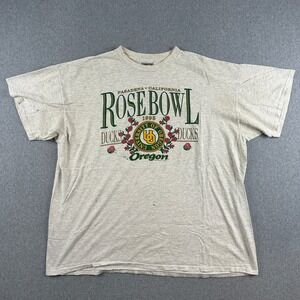 Vintage 1995 Rose Bowl Oregon Ducks T-Shirt Men XXXL Made in USA Oneita Football